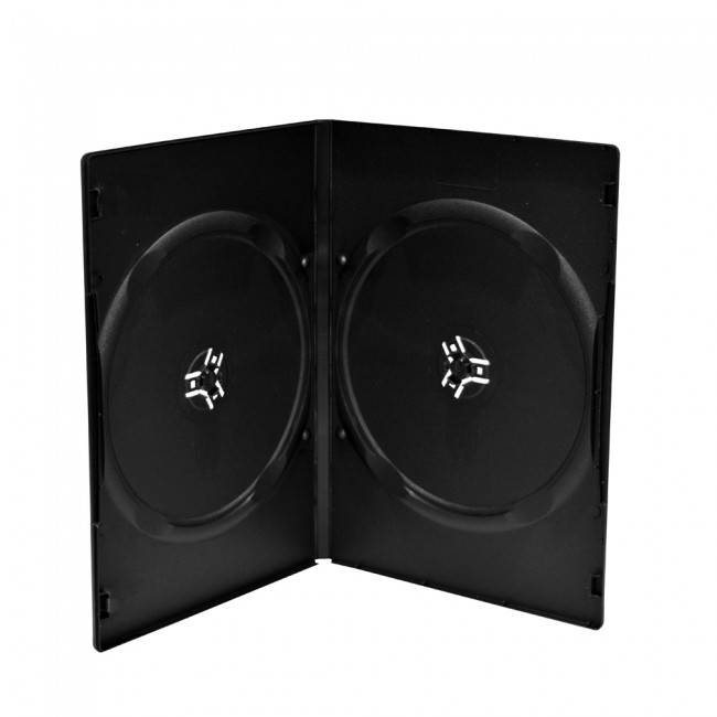 MediaRange DVD Slimcase for 2 discs 9mm Black(MRBOX14)