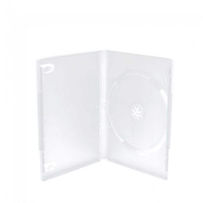 MediaRange DVD Case  for 1 Disc 14mm Frosted/Transparent (MRBOX25-M)