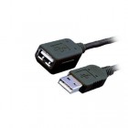 Καλώδιο MediaRange USB 2.0 Extension AM/AF 1.8M Black (MRCS154)