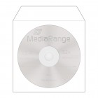 MediaRange Paper Sleeves for 1 Disc White 100 Pack (MRBOX62)